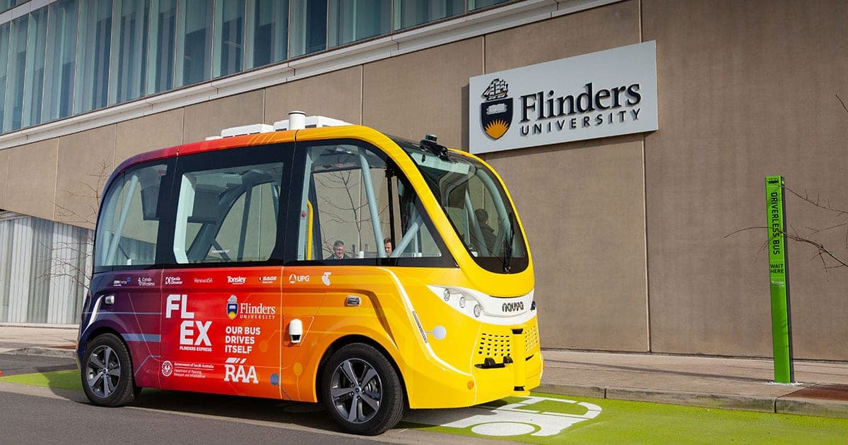 Flinders Autonomous Shuttle Trial (FLEX)
